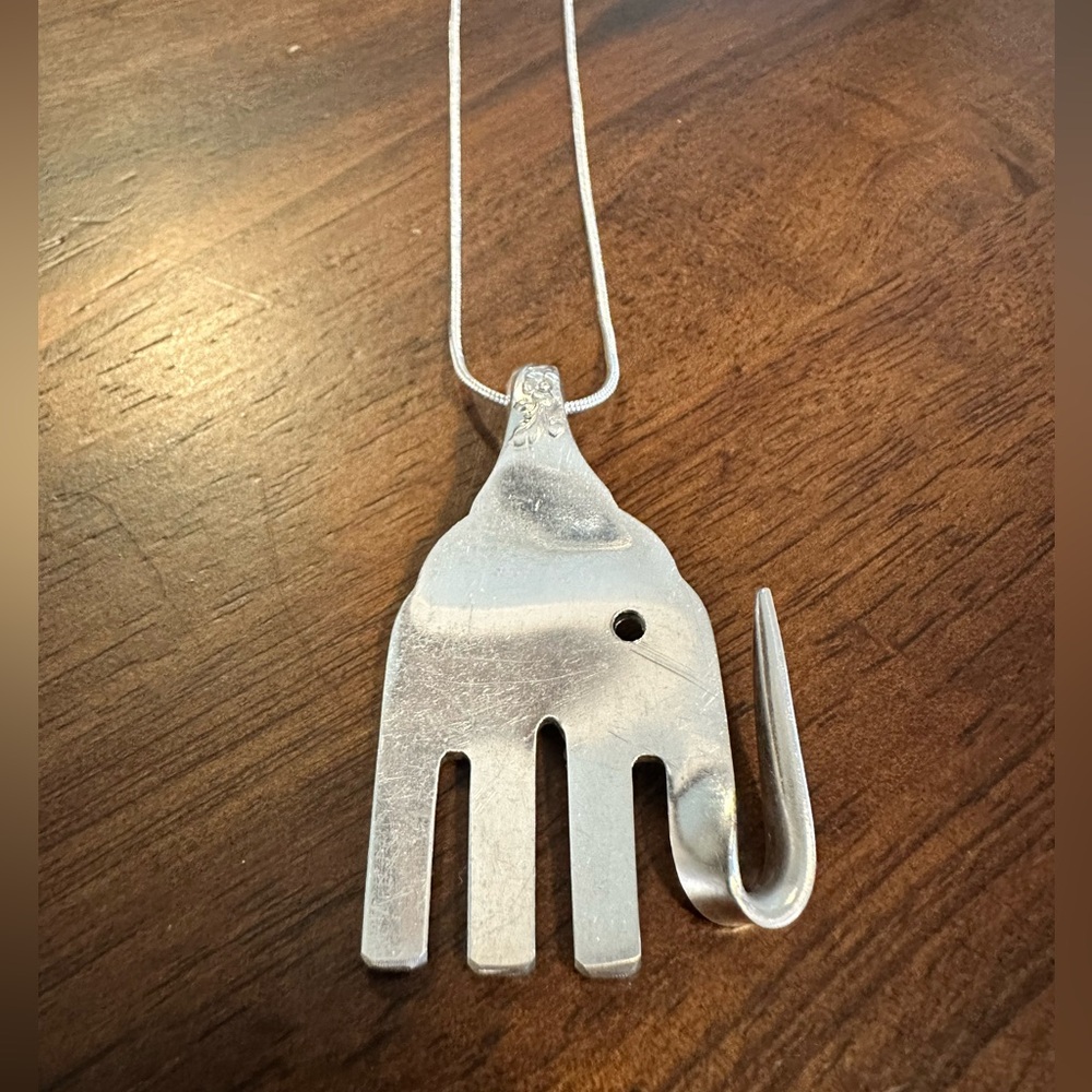 Elephant Fork Necklace